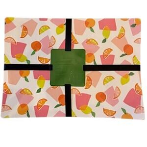 NWT Kate Spade New York Set of 6 Modern Fruit Easy Care Placemats